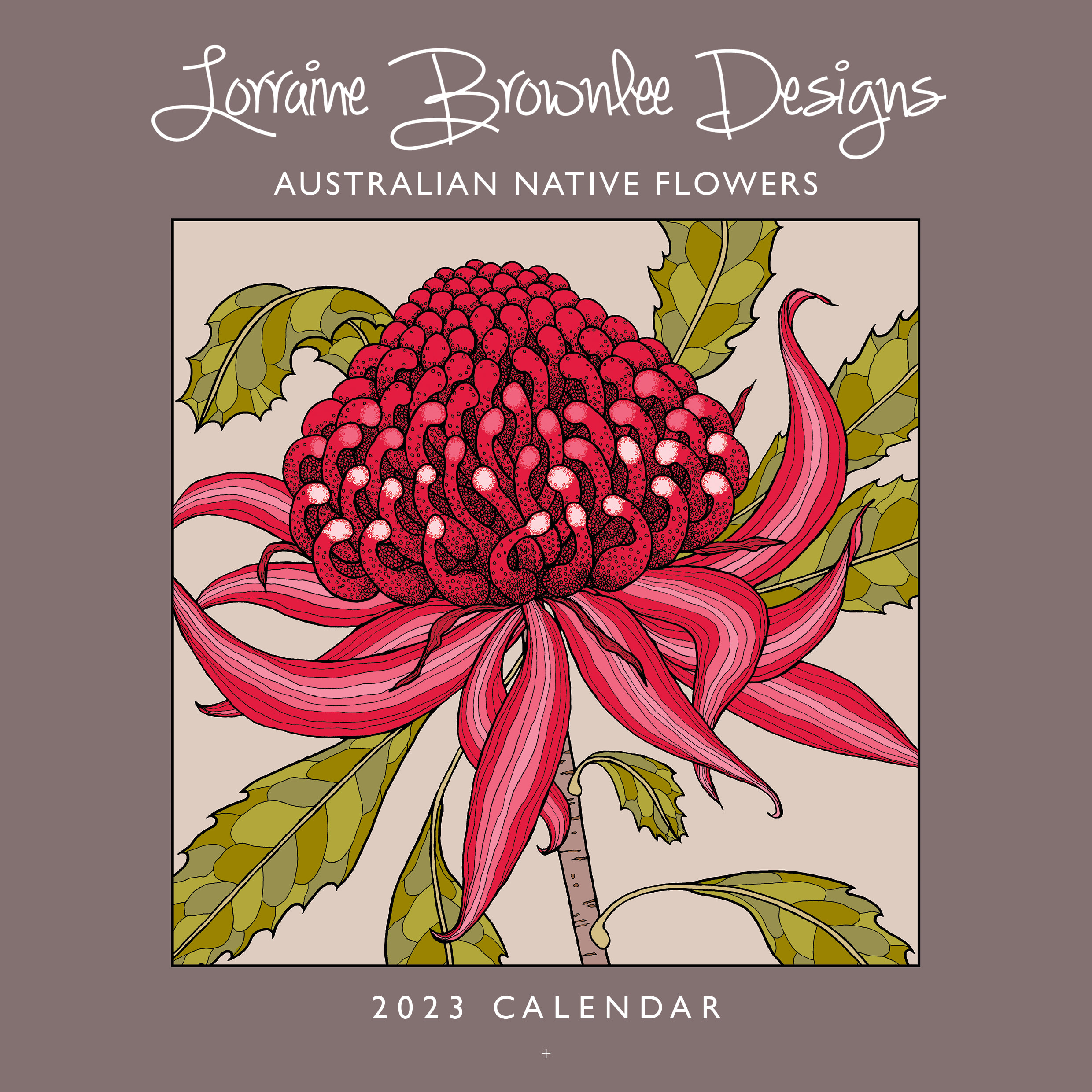 2023 Native Plant Calendar designed by Lorraine Brownlee